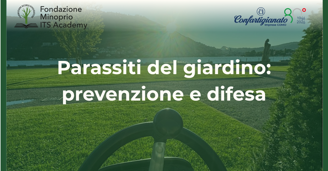 INCONTRO FORMATIVO “PARASSITI DEL GIARDINO: PREVENZIONE E DIFESA